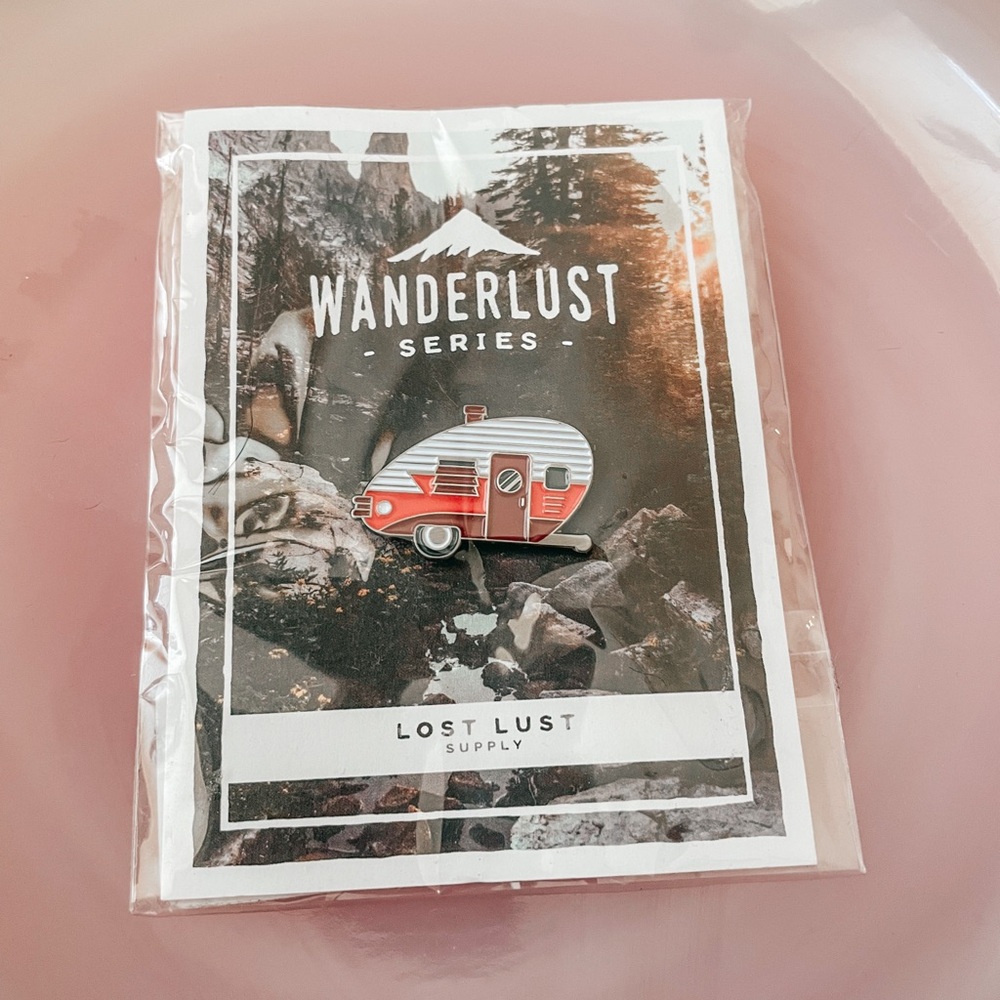 Wanderlust pin